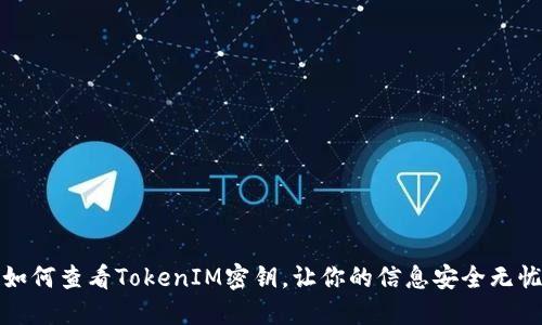 如何查看TokenIM密钥，让你的信息安全无忧